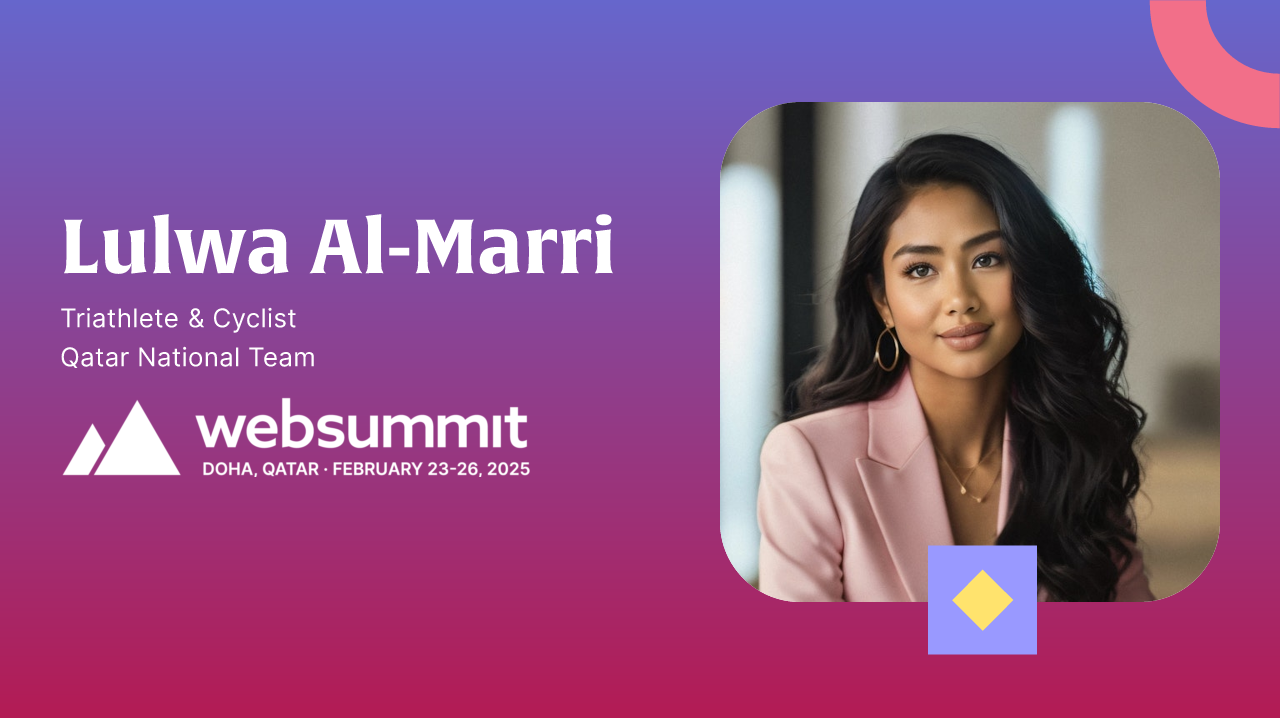 Lulwa Al Marri Web Summit Qatar Doha