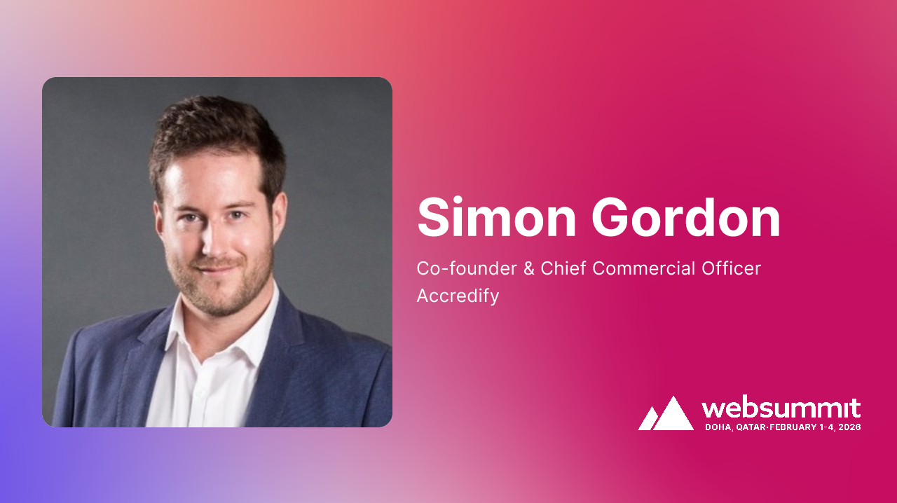 Simon Gordon Web Summit Qatar, Doha