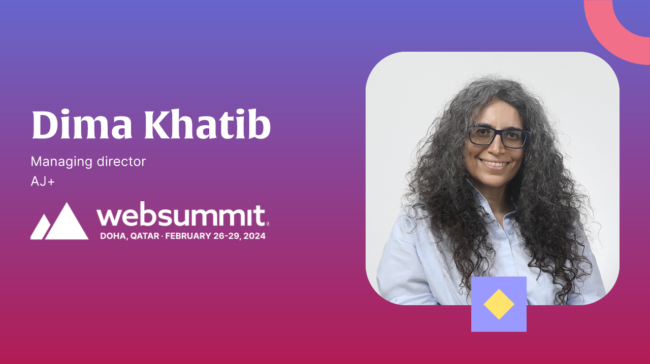 Dima Khatib | Web Summit Qatar, Doha