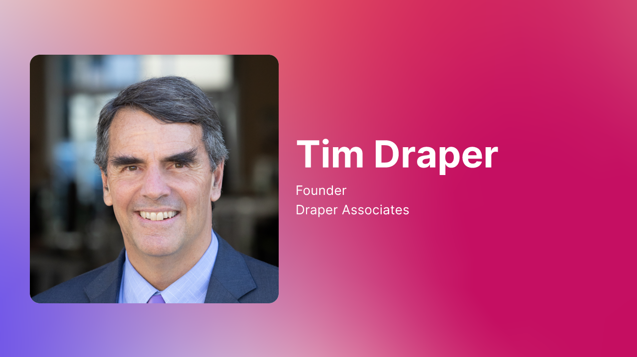 Tim Draper | Web Summit Qatar, Doha