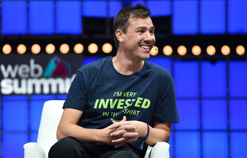 Yoni Assia, Co-Founder & CEO, eToro, on Centre Stage during day three of Web Summit 2021