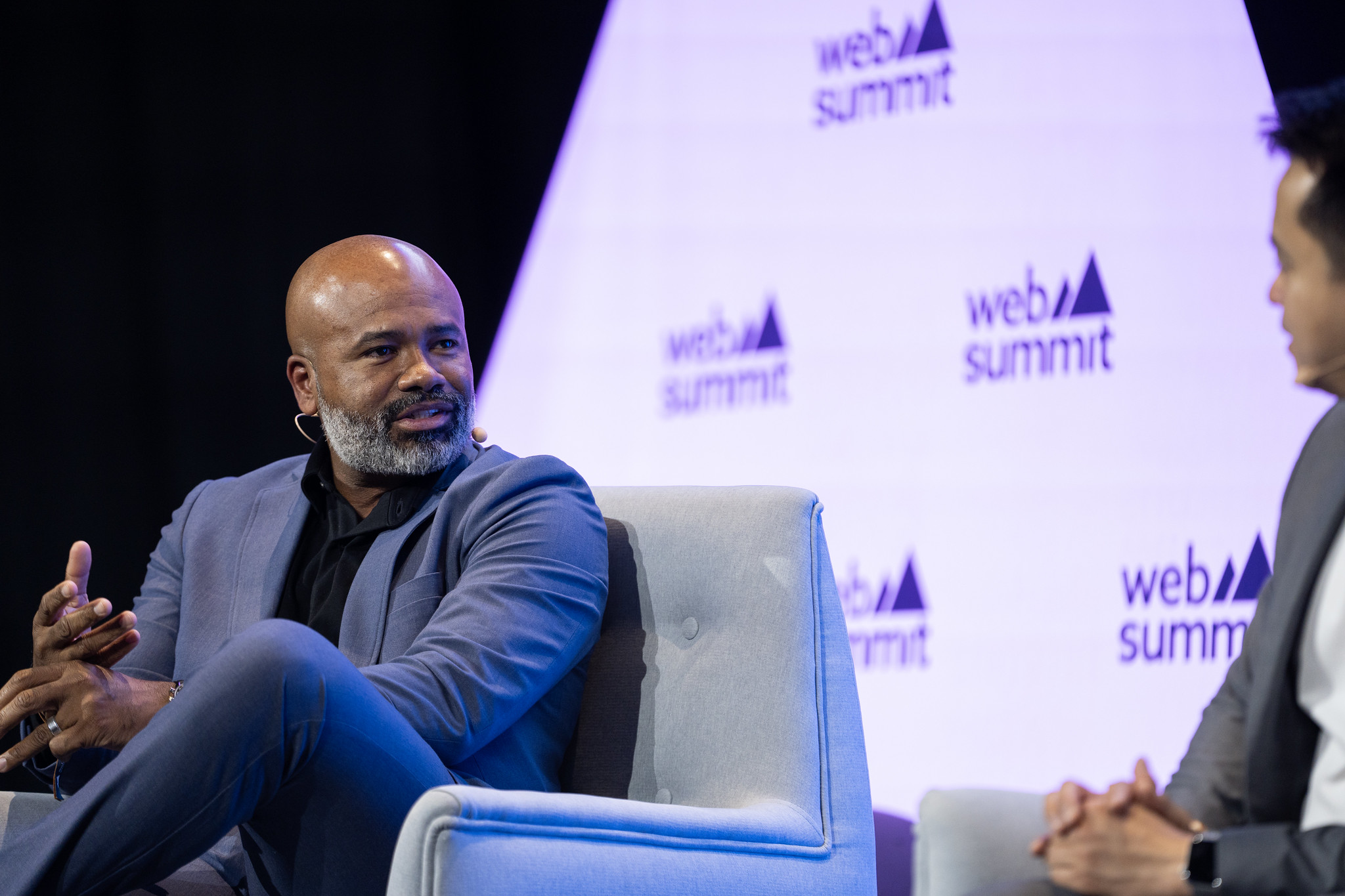 Kendrick Nguyen, Republic; Márlyson Silva, Transfero Group; Uptin Saiidi, YouTube / TikTok Influencer; Fintech Summit