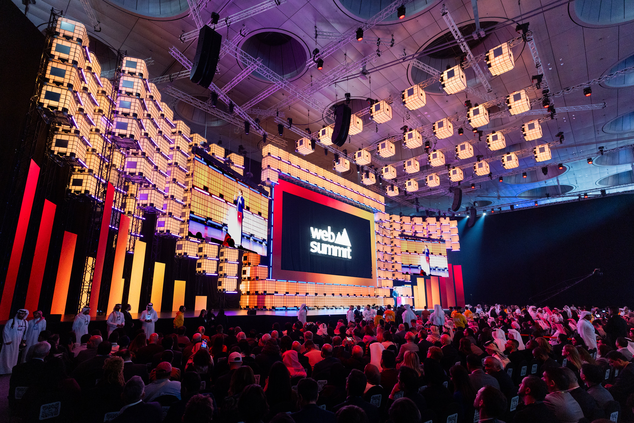 opening night of Web Summit Qatar 2026 at the Doha Exhibition and Convention Center in Doha